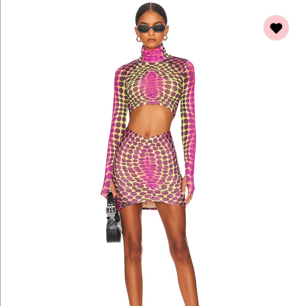 COPY - AFRM Dionne Top and Kory Mini Skirt